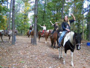 eureka springs horseback riding outdoor adventure
