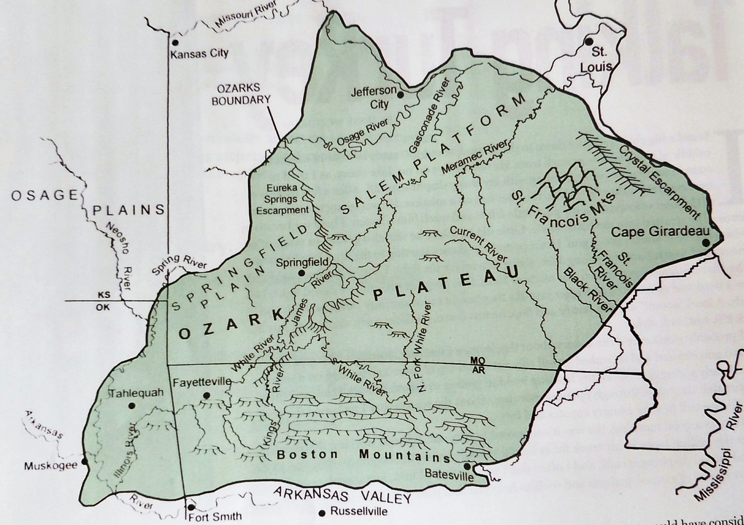 Ozark Mountain Region