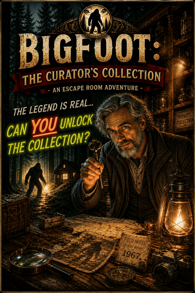 The Curator's Collection - Escape Room Adventure in Eureka Springs.