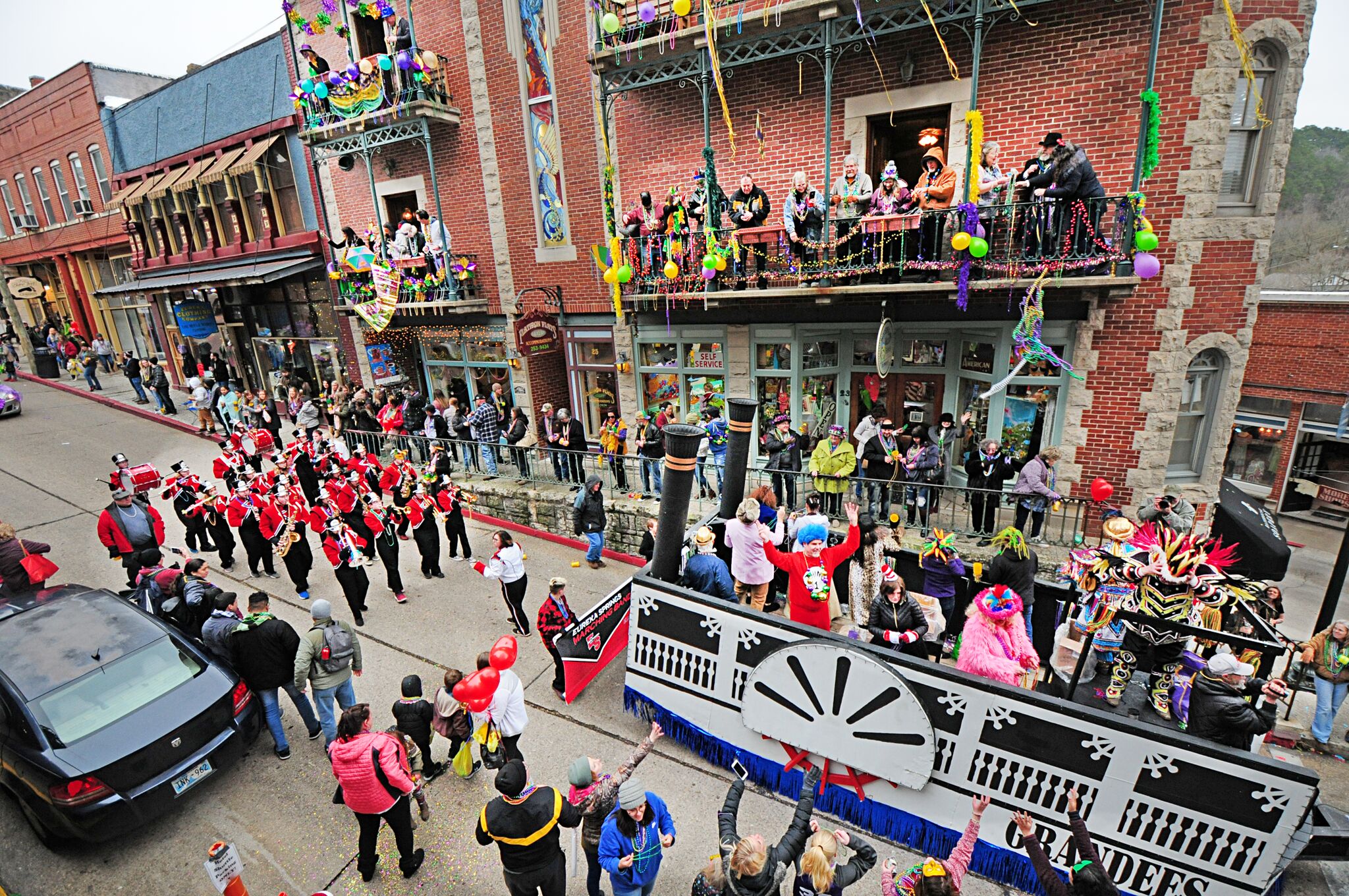 eureka springs mardi gras 2025 schedule