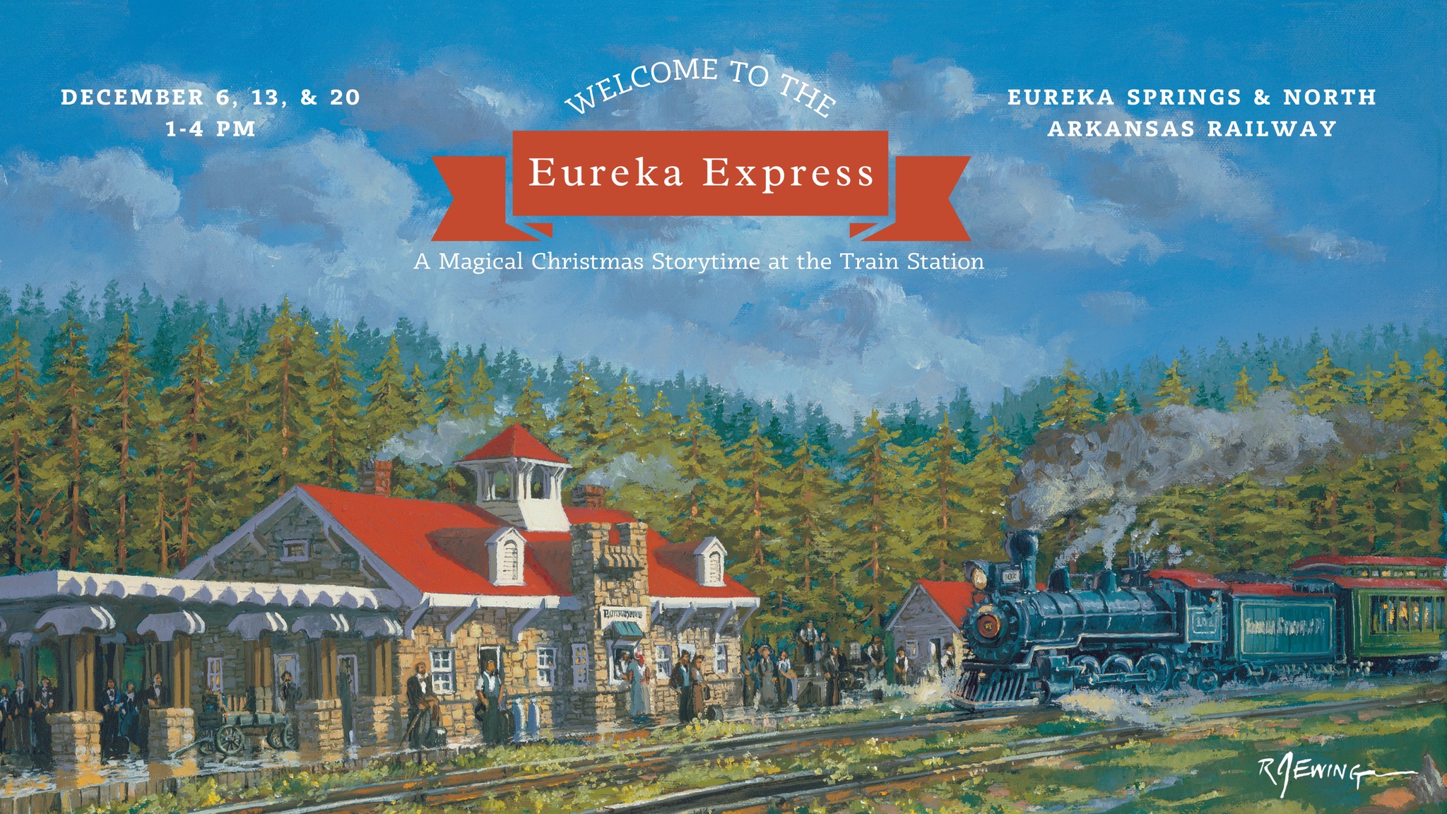 Christmas event in eureka springs